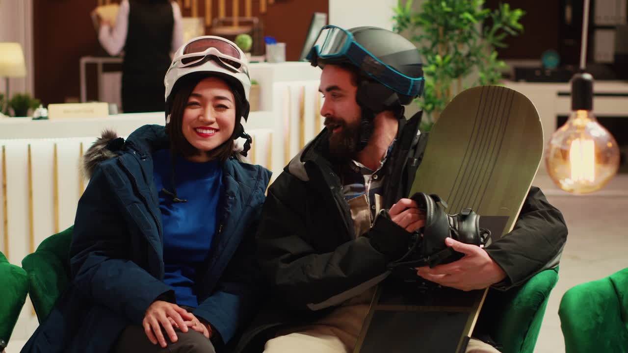 POV of people talking on videocall