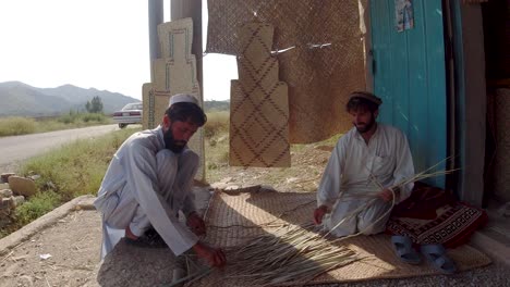 traditional afghan rattan craft