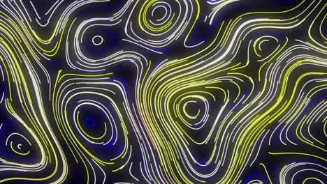 líneas abstractas de colores de fondo