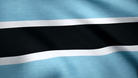 flag of botswana