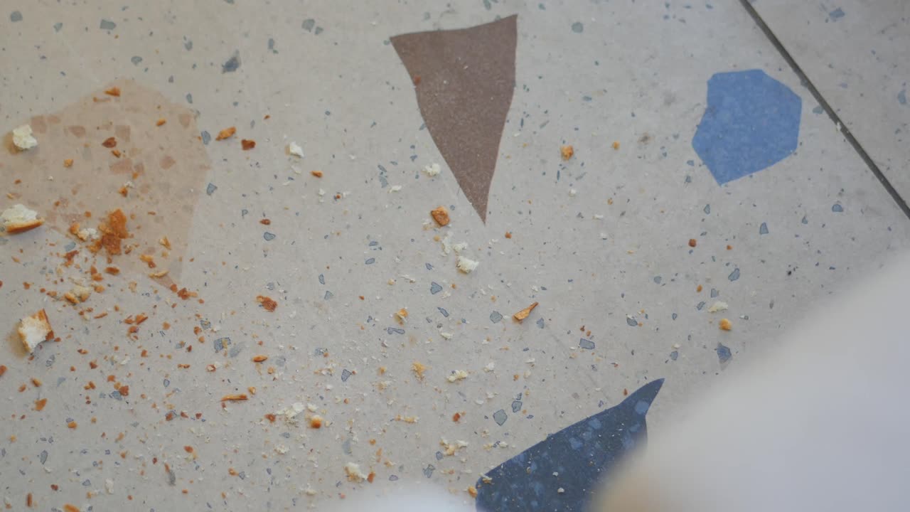 Crumbs and Spills on the Floor