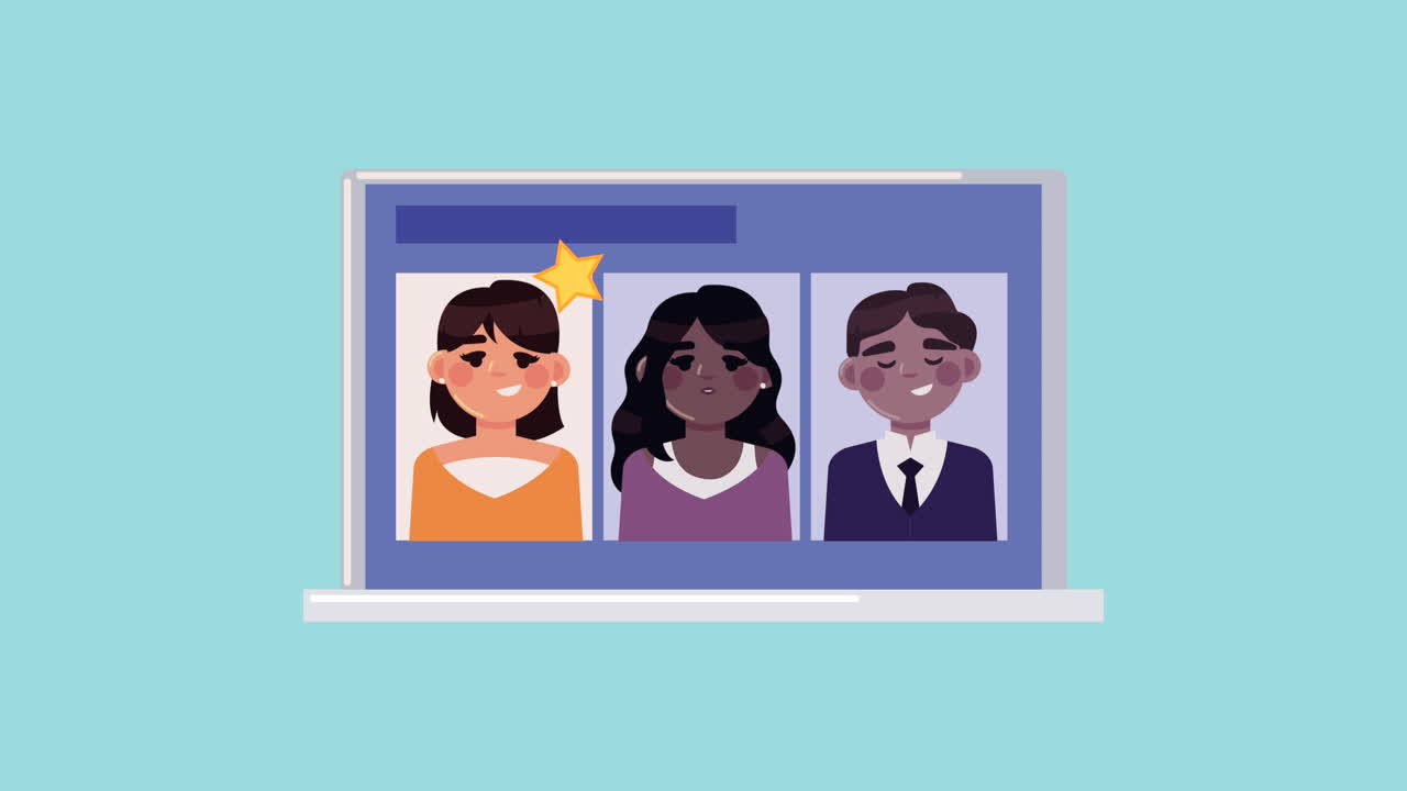 Online Video Conference or Job Application Process