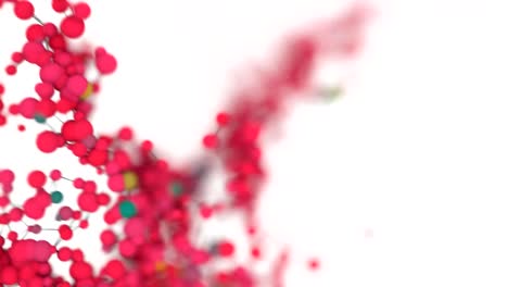 4k conexiones de redes moleculares abstractas.