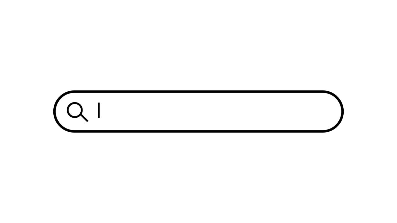 Search bar with a query related to healthy lifestyle