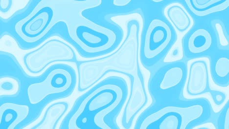 vj imitación de bucle de deslumbramiento, reflejos y movimiento de la superficie azul del agua