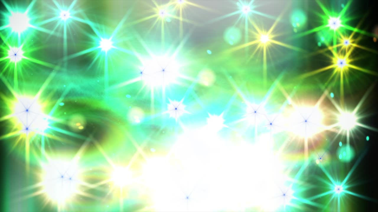 el parpadeo de la luz ilumina el destello