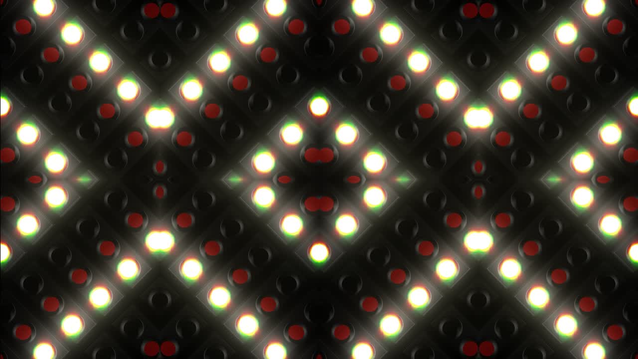Abstract LED Panel Pattern