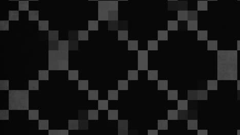 pixels pretos gradientes de movimento em arquitetura de 8 bits