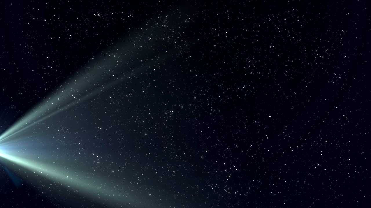 밤하늘에 빛나는  ⁇  반점이