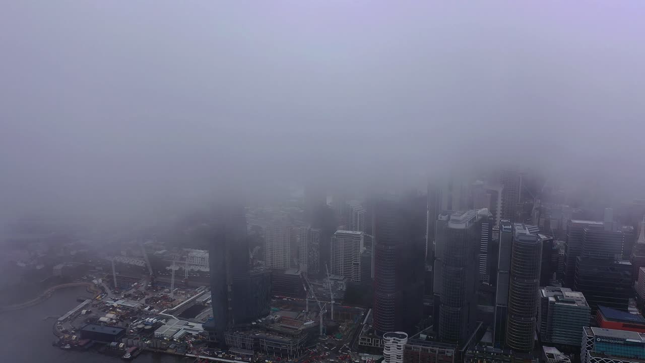 Sydney City Take Off whilst hanging in the Clouds