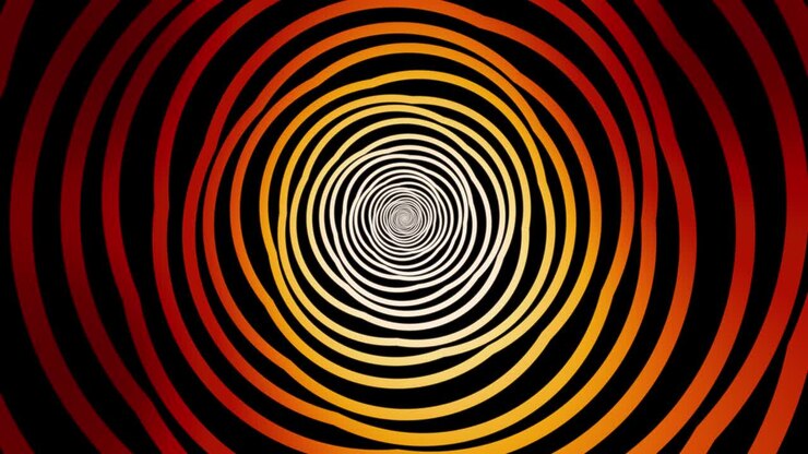Linee astratte vorticose