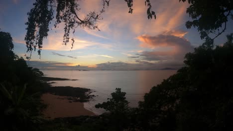 timelapse de un amanecer en panama veracruz