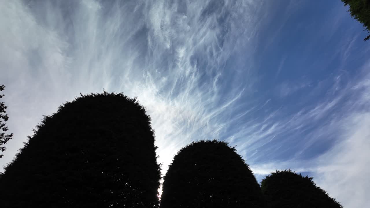 Camera movement of quiet city street scene with 4k resolution