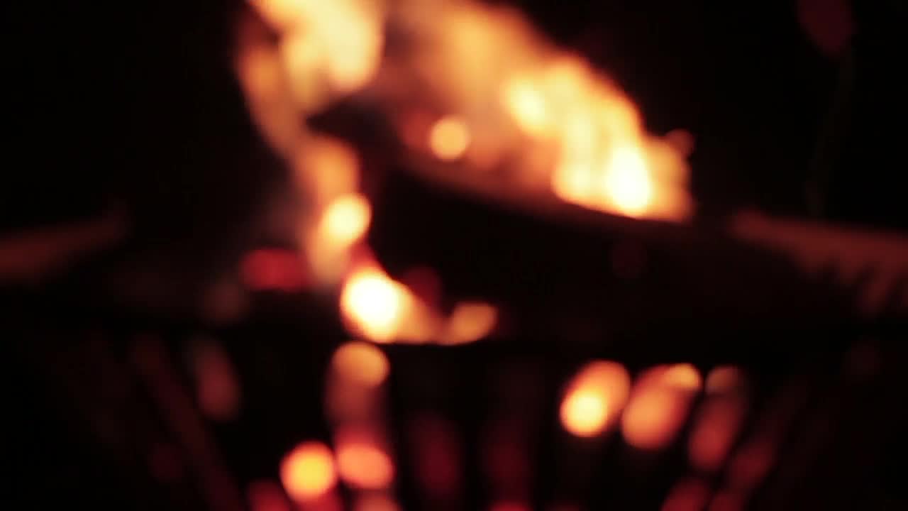 Cinematic slow motion bokeh clip of a campfire
for intros or endings