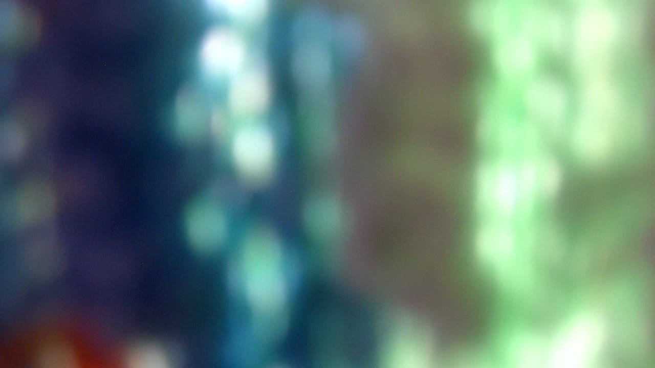 Running colored ribbon