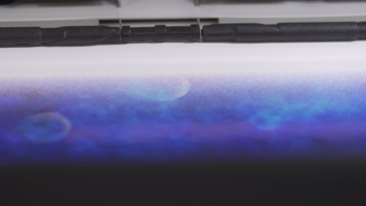 Professional big format printer , big vinyl print for wallpaper ,close up