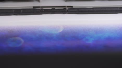 professional big format printer , big vinyl print for wallpaper ,close up