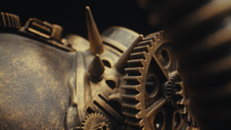 steampunk gears and spines