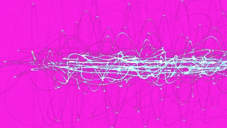 diseño abstracto rosa y blanco
