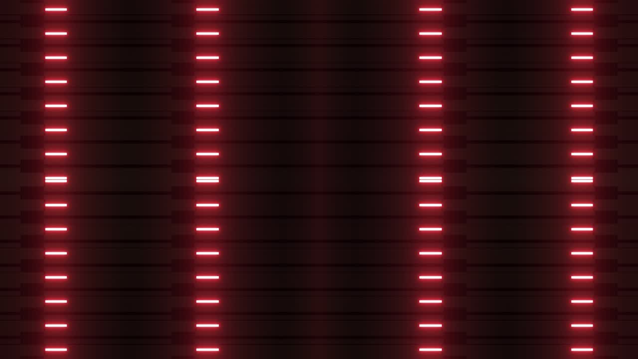 Red Neon Light Pattern Background