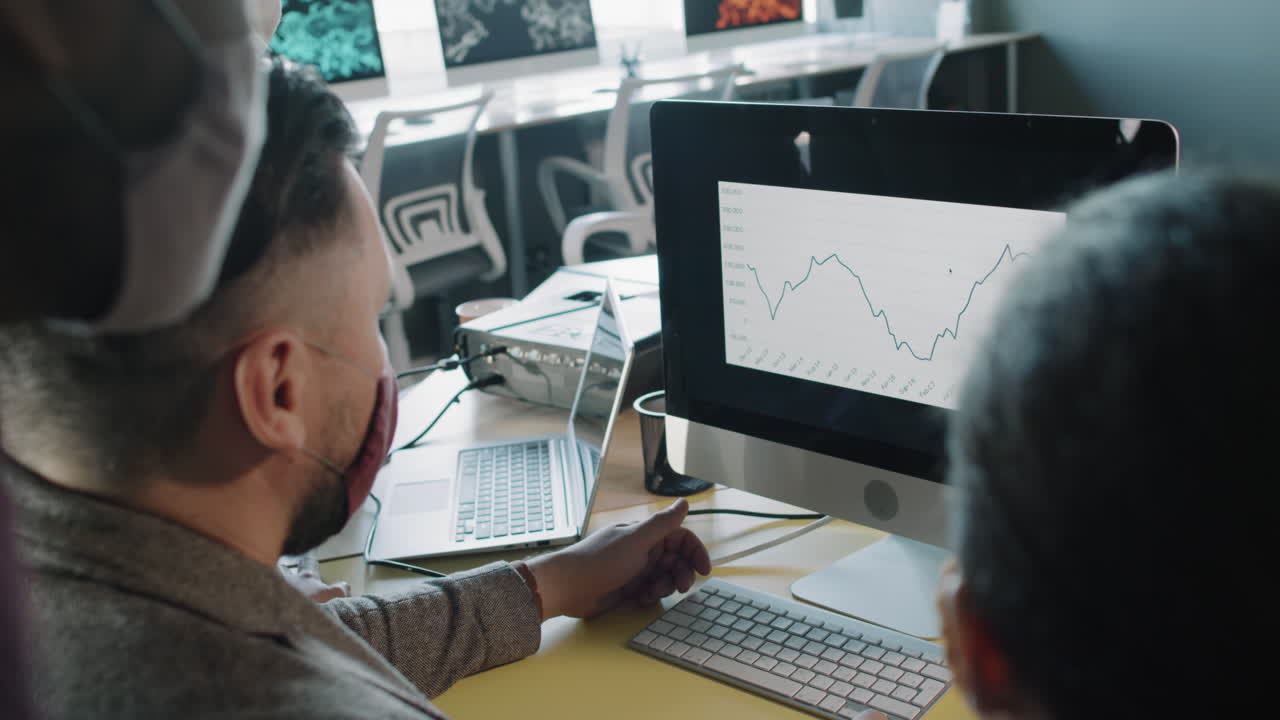 Team Discussing Financial Data