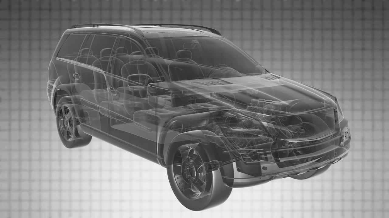 el auto gira el bucle.