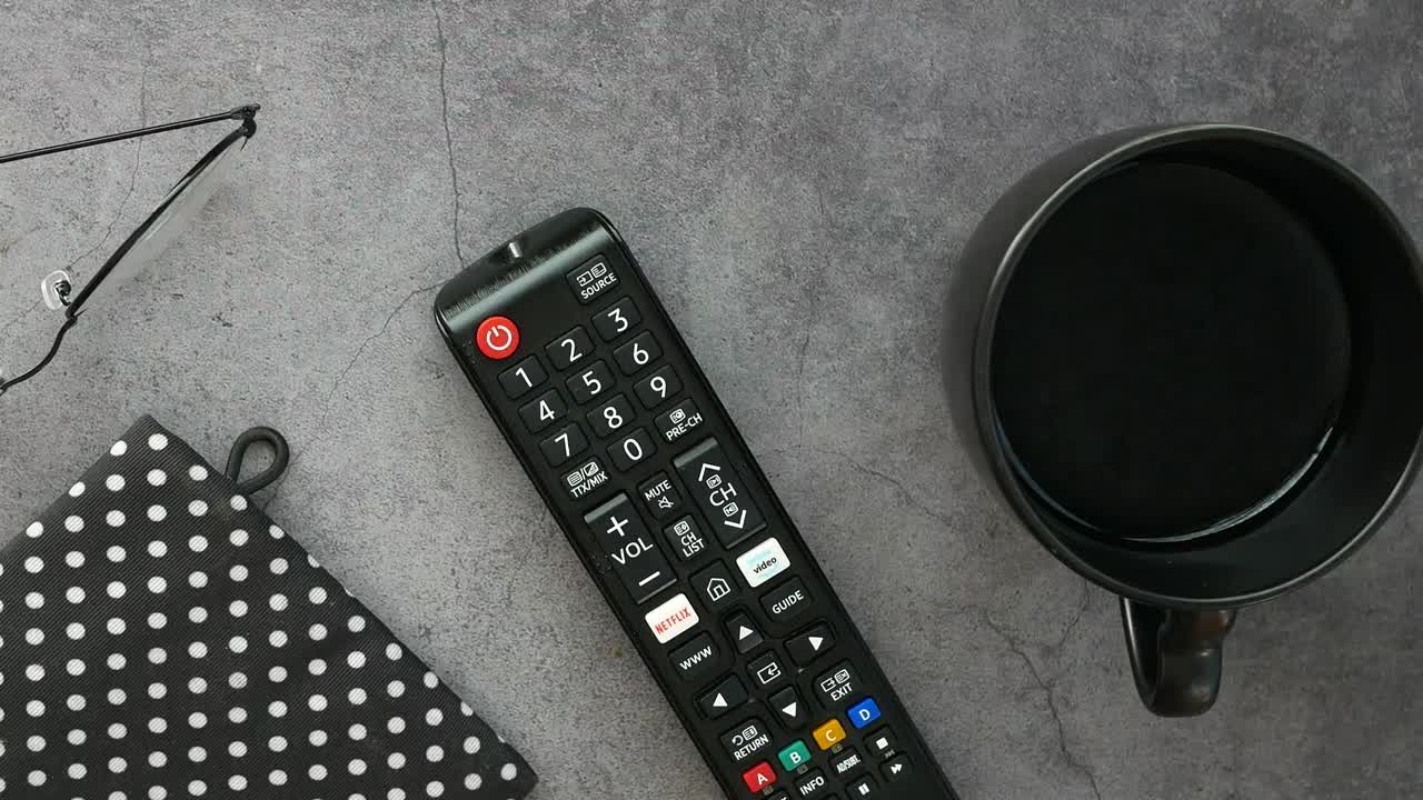 리모컨으로 커피 브레이크