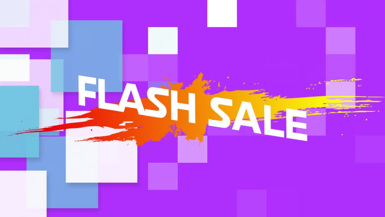 gráfico de venta instantánea sobre un fondo púrpura