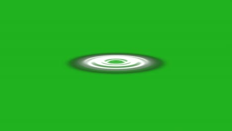 gráficos de movimiento de pantalla verde ondulada de agua