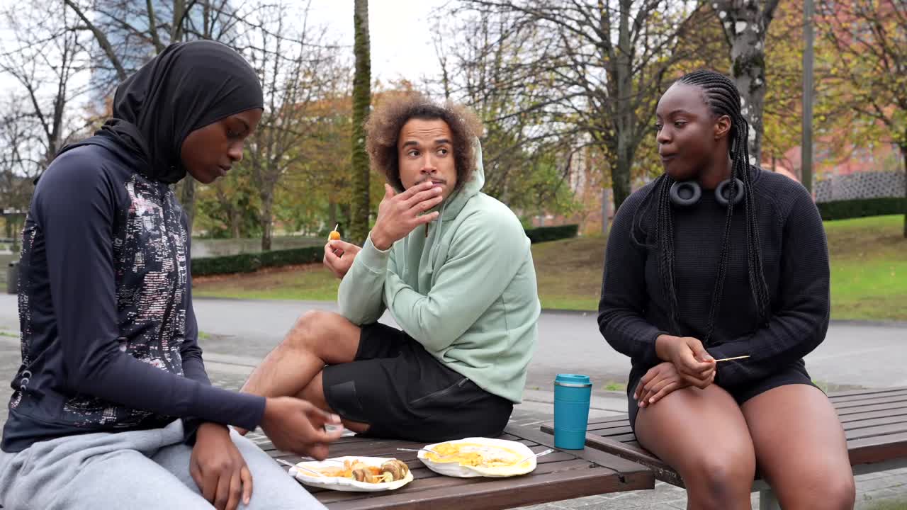 People Eating Outdoors