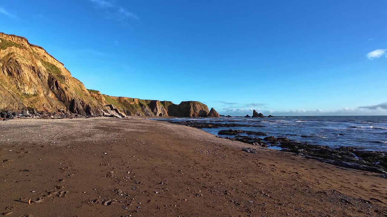Epic Ireland winter evening Benvoy beach Waterford Ireland epic nature and calming walk