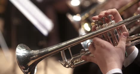 músico tocando la trompeta en el concierto 6