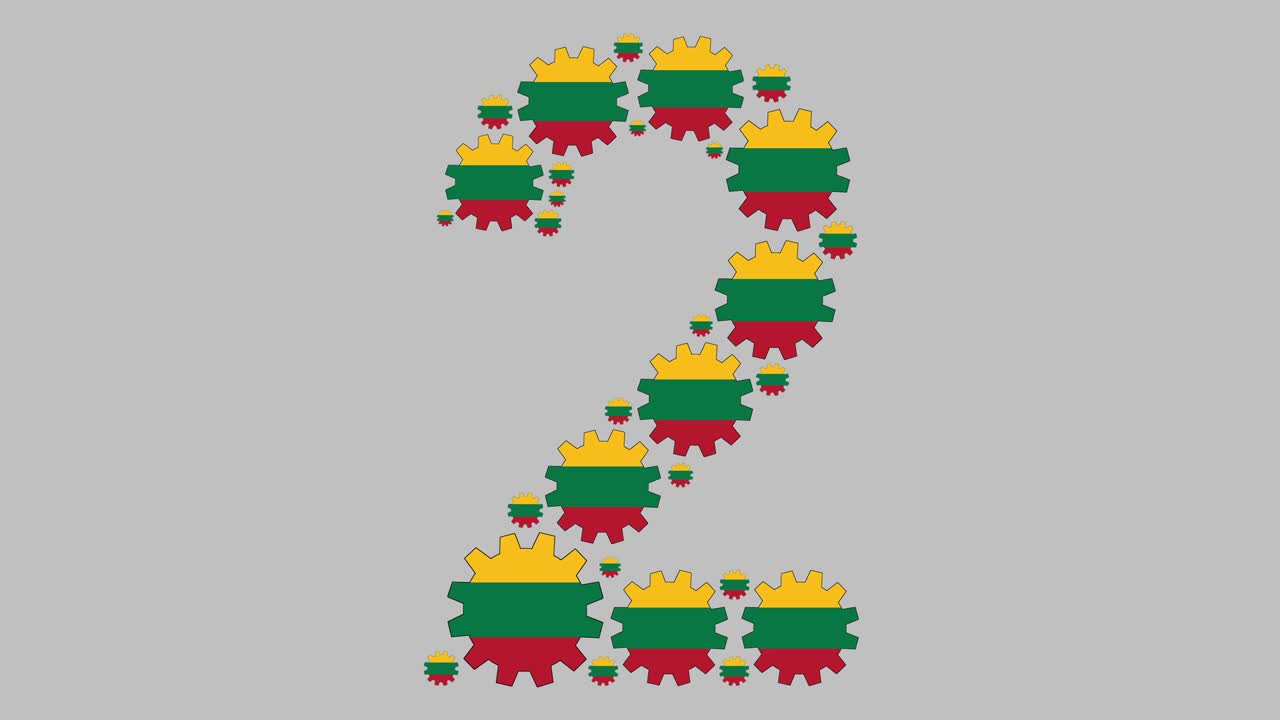 리투아니아 숫자 2