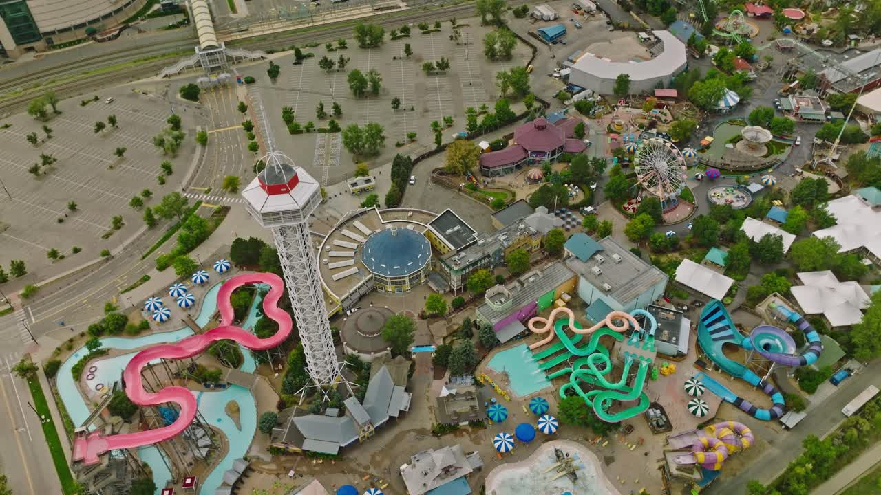 Denver Colorado CO Downtown Skyline Aerial