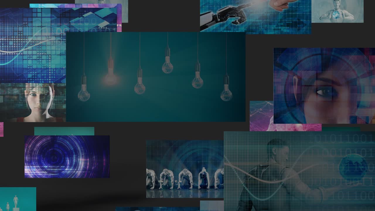 tecnología futurista fondo abstracto como un concepto avanzado