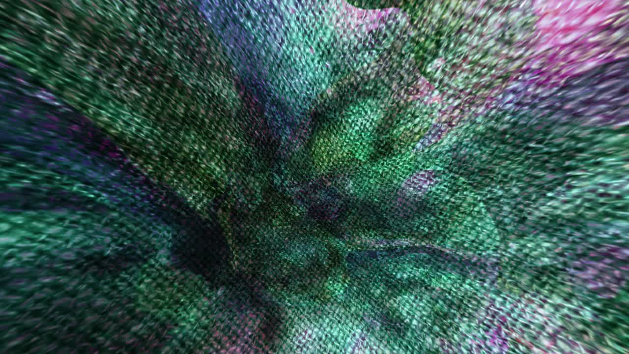 animación abstractamente colorida con un fondo líquido multicolor.