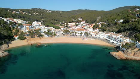 sa riera, nestled along the stunning costa brava, is where luxury tourism meets the charm of traditional fishing cottages