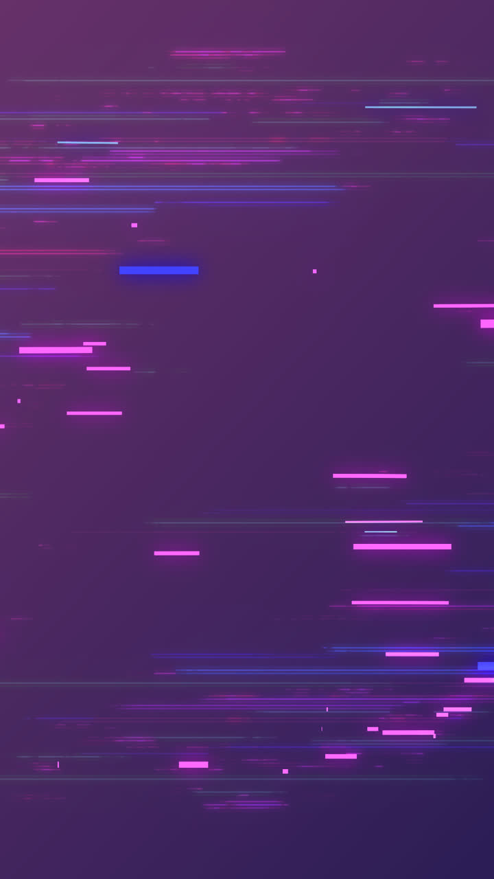 Motion Graphic of Glitch effect background