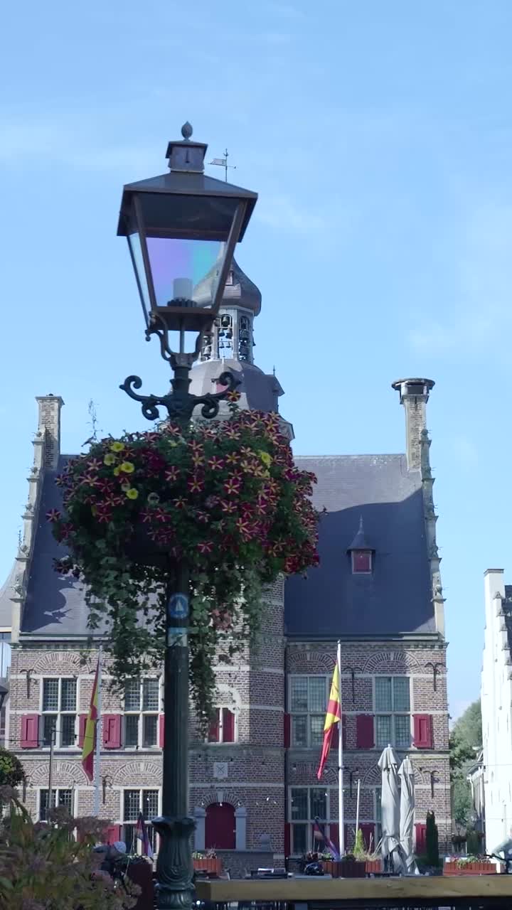 Cityscape with Historic Buildings