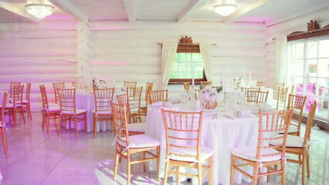 elegant rustic wedding reception venue