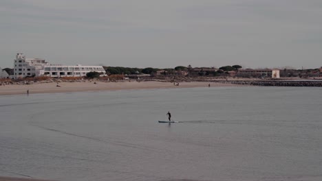 A-boy-is-surfing-in-the-sea