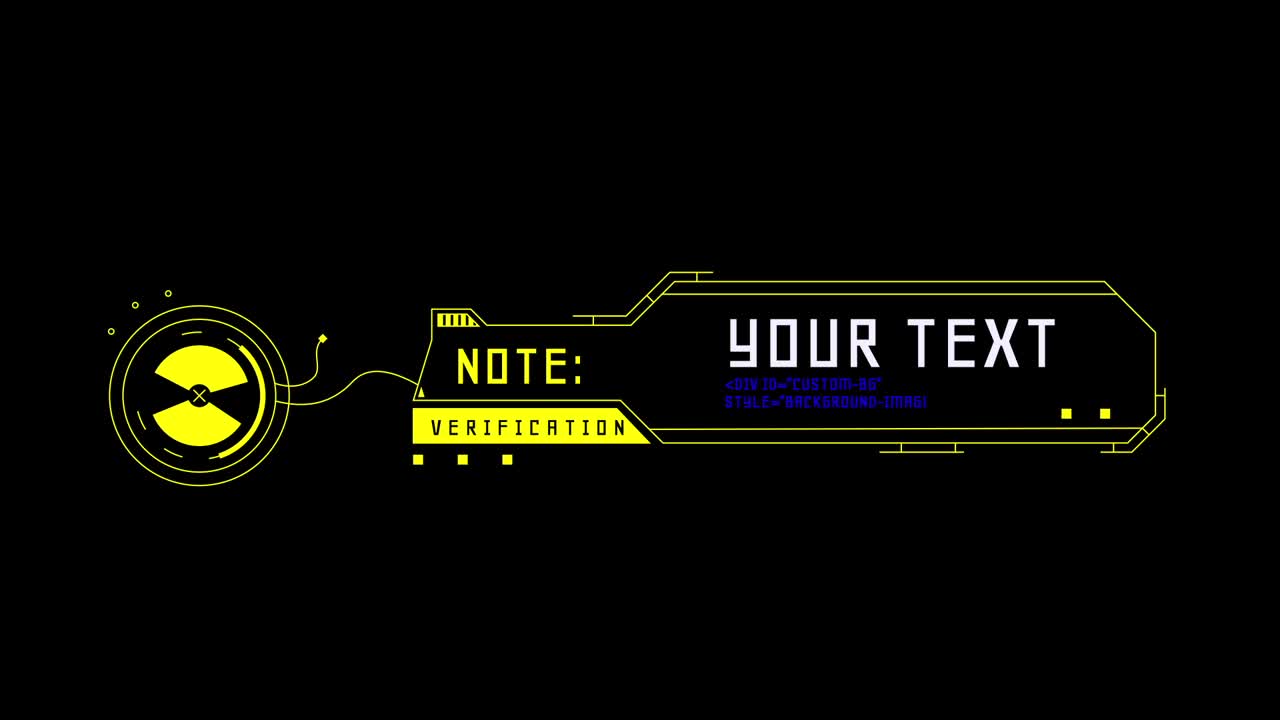 Cyberpunk Lower Thirds