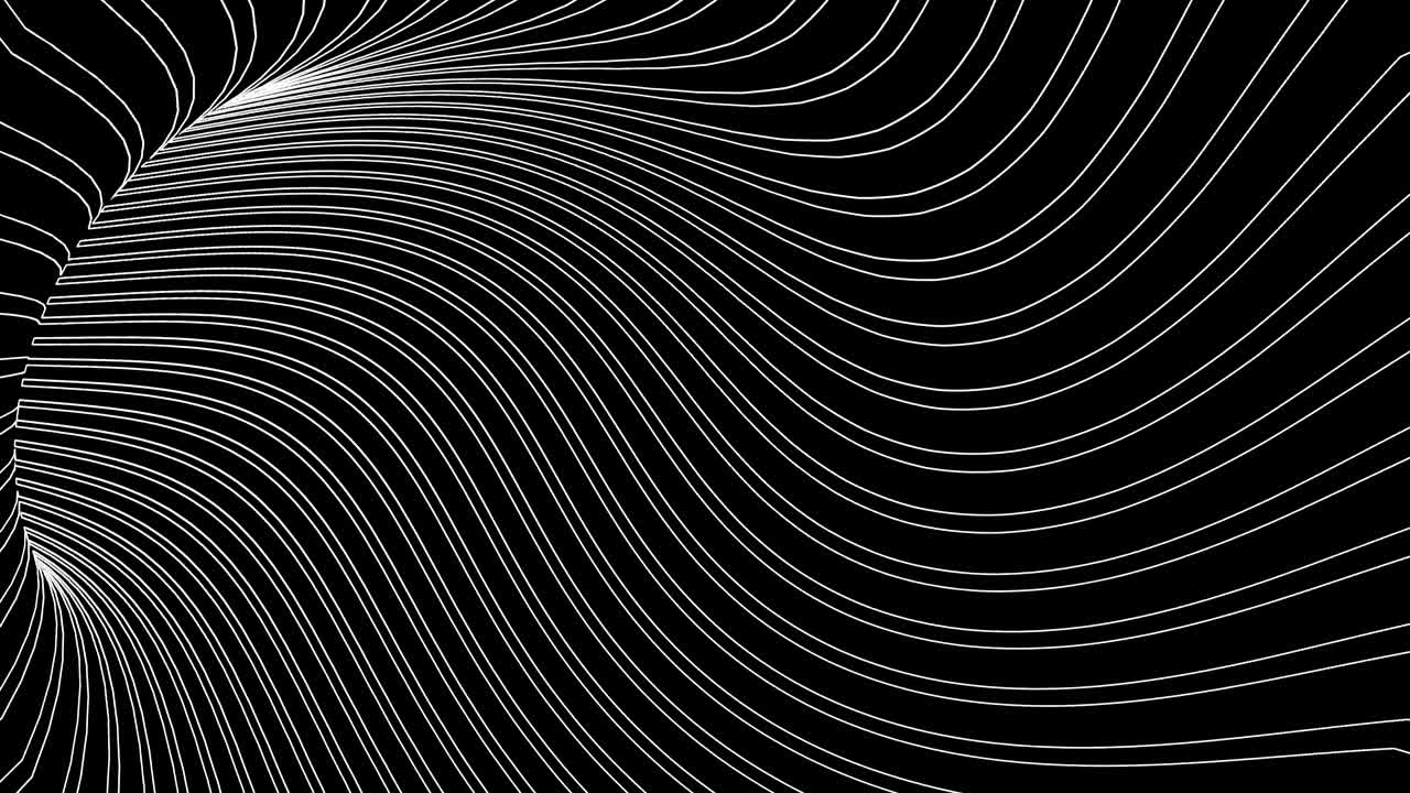 Technology modern corridor tube able to loop seamless 4k