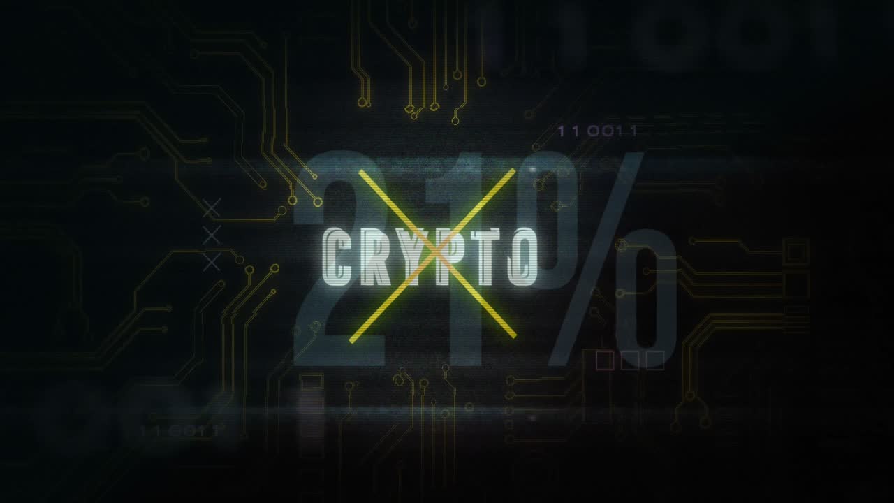 animación del texto cifrado, contando del 0 al 58 por ciento, símbolo x, técnica de fallo