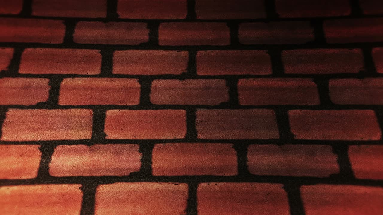 복사 공간과 함께 벽돌 도로를 는 것: 달리고 는 걸음, 달리기 발의 클로즈업, 비즈니스 린지 컨셉, 루프 애니메이션