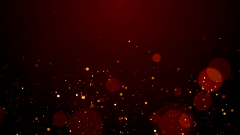 partículas de polvo abstracto luz bokeh títulos de movimiento bucle de fondo cinematográfico