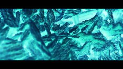 abstract microscopic structures