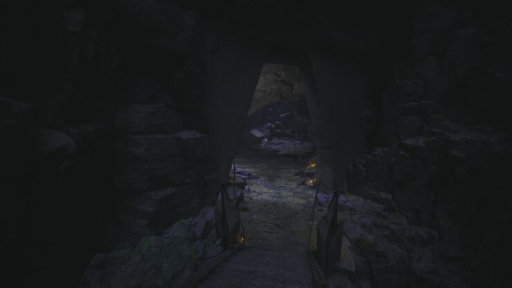 Scena di speleologia: descritta un'operazione di salvataggio vicino all'ingresso della grotta.