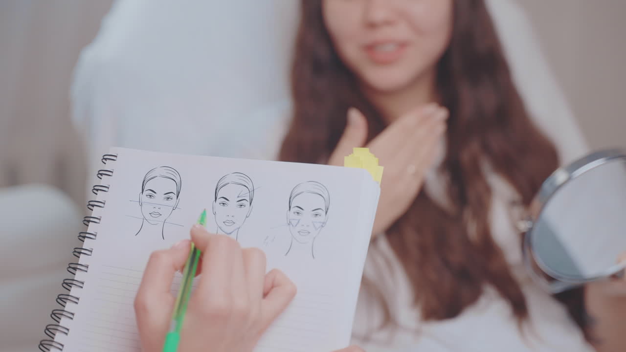 consulta cosmética y análisis facial