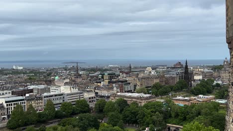 panoramic views from edinburgh castle
